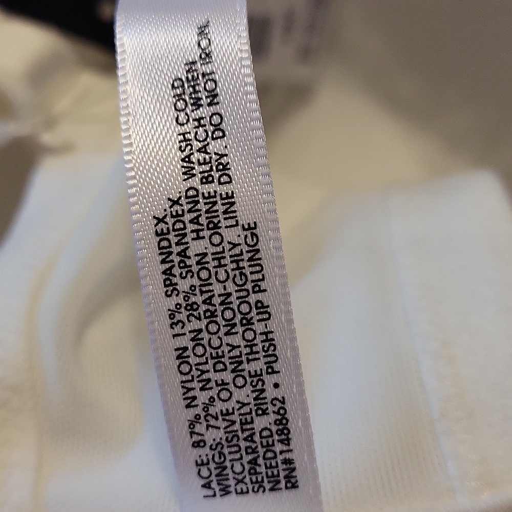 Torrid 48C NWT Push Up Padded Lace White Bra - Picture 10 of 14